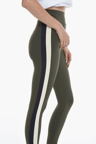 Contrasting Side Band RYTHMIQUE Sporty Pants
