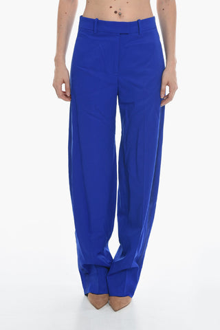 Pantaloni Balloon con Bande Laterali in Satin