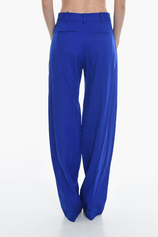 Pantaloni Balloon con Bande Laterali in Satin