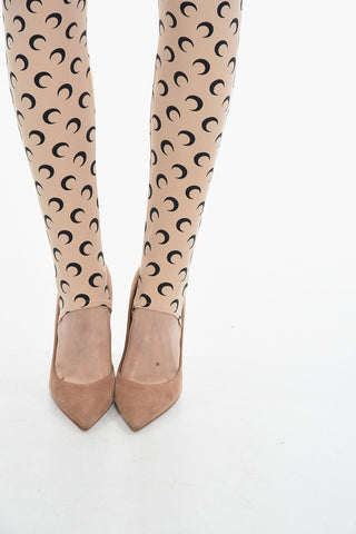 Moon Print Double Tone Leggings