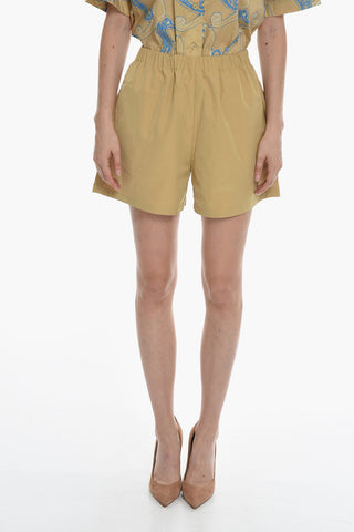 Shorts MAREN In Tinta Unita con Elastico in Vita