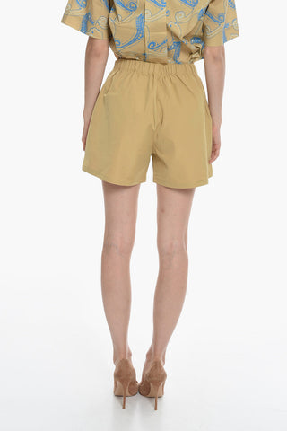Solid-Color Shorts MAREN with Elastic Waist