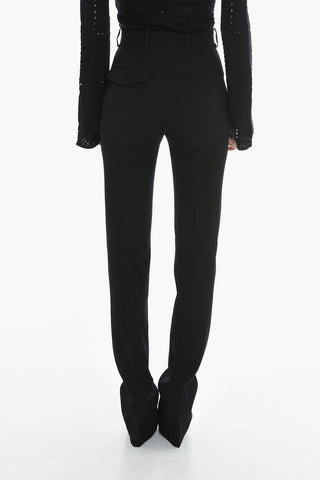 Pantaloni Regular Fit LAURENCE con Passanti e Tasca ad Aletta