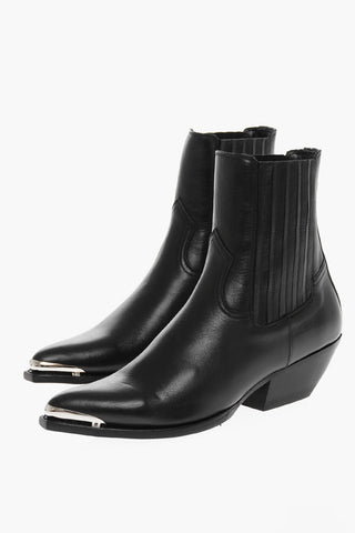 Metal Toe CRUISER Western Booties 5cm