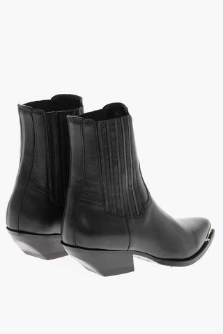 Metal Toe CRUISER Western Booties 5cm
