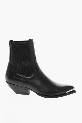 Metal Toe CRUISER Western Booties 5cm