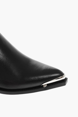 Metal Toe CRUISER Western Booties 5cm