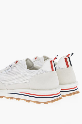 Sneakers Tech Runner con Dettagli in Suede