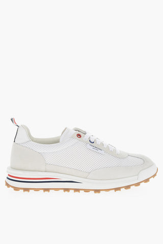 Sneakers Tech Runner con Dettagli in Suede