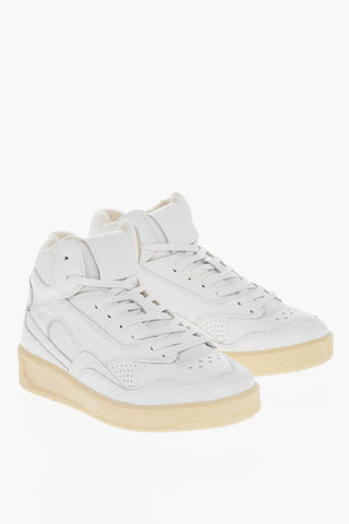 Nappa Lace-up Sneakers Terry Lined