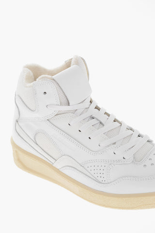 Nappa Lace-up Sneakers Terry Lined