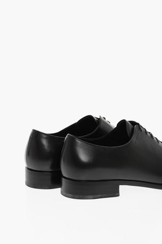 Metal Toe Lace-on Leather Okford Shoes