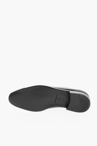 Metal Toe Lace-on Leather Okford Shoes