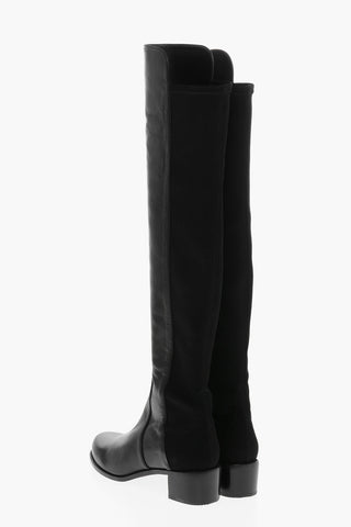 Over-the-knee RESERVE Nappa Boots with Elastic Insert