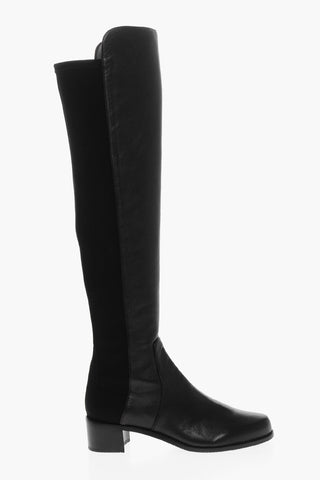 Over-the-knee RESERVE Nappa Boots with Elastic Insert
