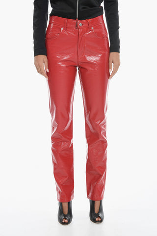 Patent Faux Leather P-ARCY Pants
