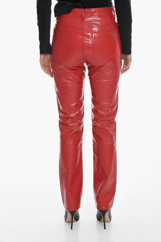 Patent Faux Leather P-ARCY Pants