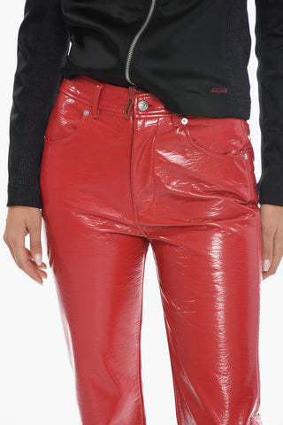 Patent Faux Leather P-ARCY Pants