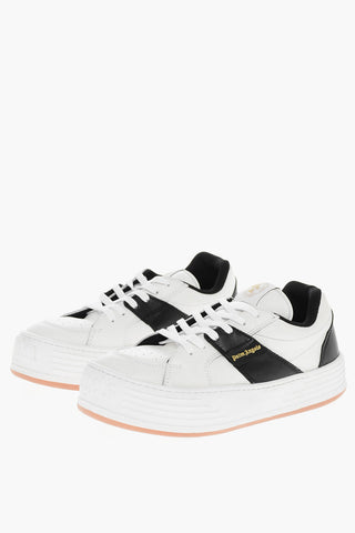 Two-tone Leather UNIVERSITY Low-top Sneakers