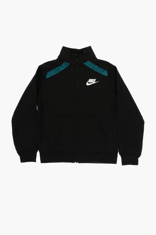 Sweatshirt and Joggers Set with Contrasting Logo Tape Bands