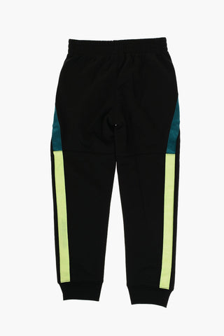 Sweatshirt and Joggers Set with Contrasting Logo Tape Bands