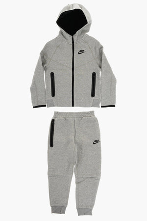 Set aus Sweatshirt und Joggers in Uni mit kontrastierenden Details
