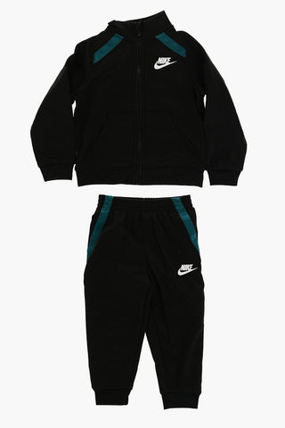 Set Felpa E joggers con Bande Logate  Contrasto