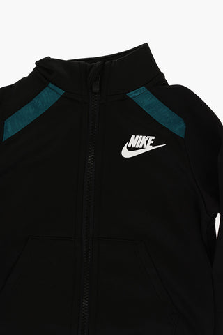 Set Felpa E joggers con Bande Logate  Contrasto