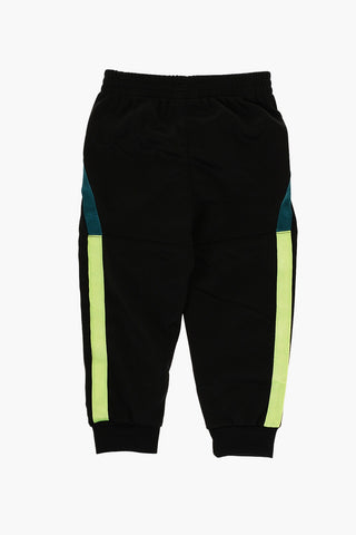 Set Felpa E joggers con Bande Logate  Contrasto
