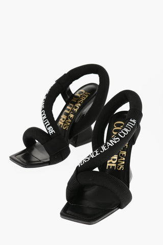 JEANS COUTURE Solid Color KIRSTEN Sandals with Rope Strap 10.5cm