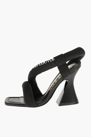 JEANS COUTURE Solid Color KIRSTEN Sandals with Rope Strap 10.5cm
