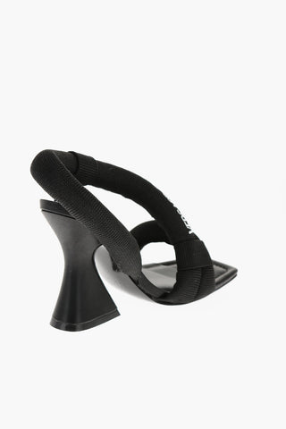 JEANS COUTURE Solid Color KIRSTEN Sandals with Rope Strap 10.5cm