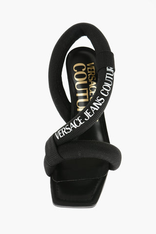 JEANS COUTURE Solid Color KIRSTEN Sandals with Rope Strap 10.5cm