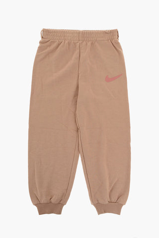 Set aus Rundhals-Sweatshirt und Joggers aus gebürsteter Baumwolle