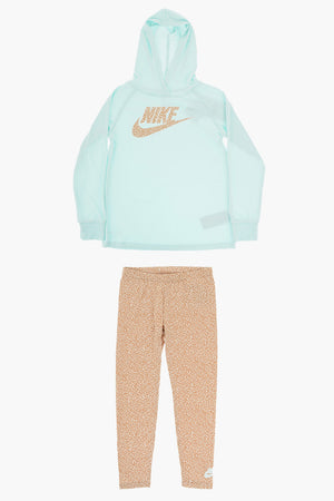 Hoodie-Sweatshirt und Dri-Fit-Leggings-Set