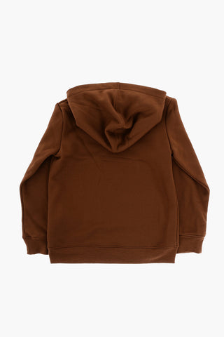 Set Felpa Hoodie e Joggers in Tinta Unita con Interno Felpato