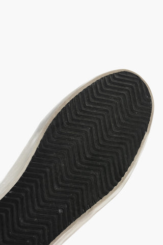 Lived-in MID STAR Leather Sneakers