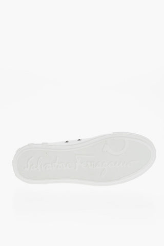 Embossed Logo Canvas MEDITERR ECO Lace-up Sneakers