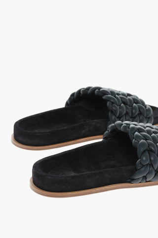 Woven Leather KACEY Slippers