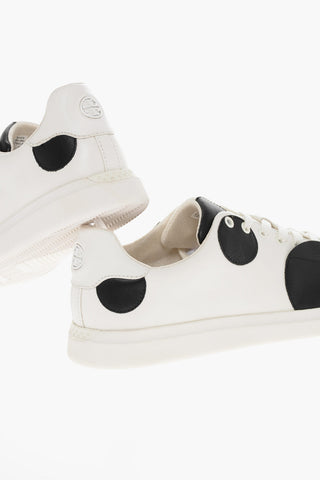 Polka Dot Leather HOWELL COURT Sneakers