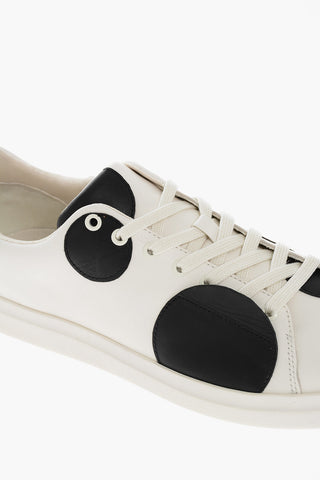 Polka Dot Leather HOWELL COURT Sneakers