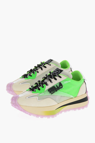 Multicolored RECLYPSE DRILL Sneakers with Rubber Sole