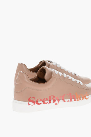 SEE BY Sneakes in Pelle BENARES con Logo Degradé
