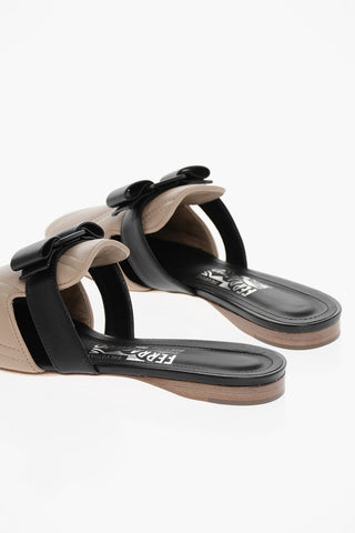 Mules BRIZA in Nappa Trapuntata con Fiocco