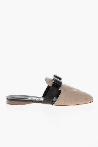 Mules BRIZA in Nappa Trapuntata con Fiocco