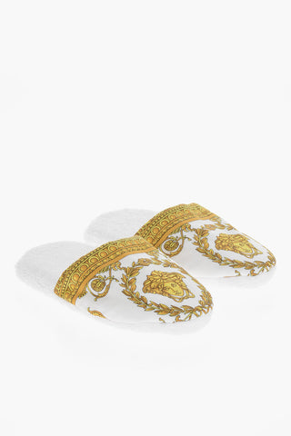 Pantofole in Spugna con Motivo Baroque