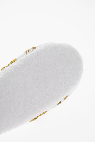 Pantofole in Spugna con Motivo Baroque