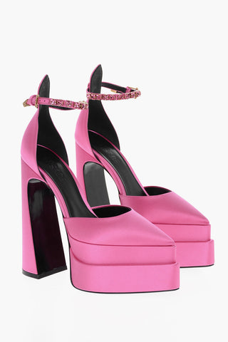Jewel Strap D'Orsay Platform Pumps 17cm