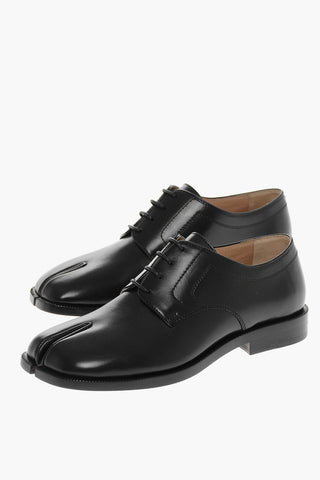 M22 Cuir Sole Leather Tabi Derby Shoes