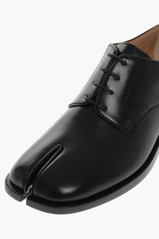 M22 Cuir Sole Leather Tabi Derby Shoes